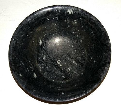 Chinese black jade bowl lovely