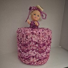 Retro Toilet Roll Cover Doll