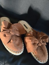 Primark Brown Espadrille Mules
