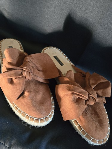 Primark brown espadrille mules - primark,