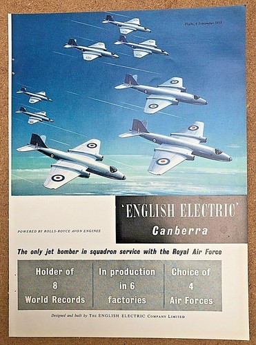 1953 aircraft advert english - 1953,