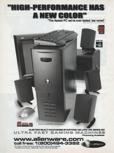 Vintage retro alienware - alienware, gaming