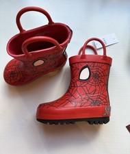 SPIDER-MAN WELLIES * BNWT *