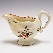 RARE Philip Christian (Liverpool) Lamprey Handle Cream Boat c1775