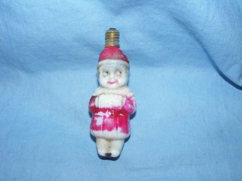 Christmas figural light bulb - figural,