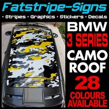 fits BMW 3 SERIES CAMO ROOF