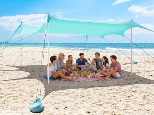 Beach tent sun shelter - tent, 14
