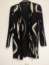 Black Chiffon Cardigan Tia