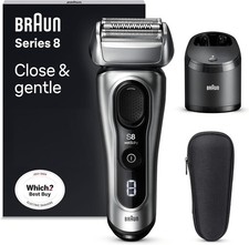 Braun Series 8 Electric Shaver 8567cc 40° Swivelling Head Waterproof Wet or Dry
