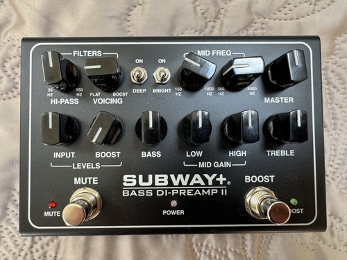 Mesa subway v2 preamp - d.i.,