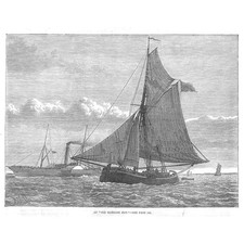 An Old Margate Hoy - Antique