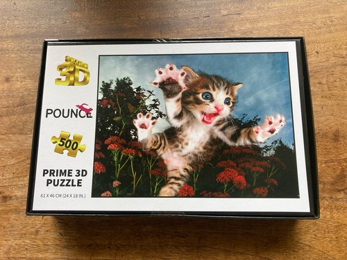 Kitten puzzle 500 - 3d,