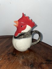 Quail Ceramic Cockerel Jug