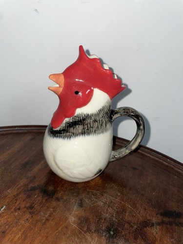 Quail ceramic cockerel - quail,