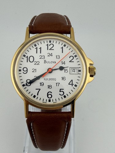 Vintage bulova railroad watch - bulova,