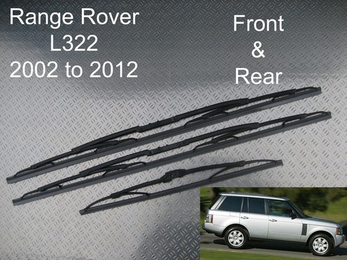 Front rear wiper blades - front,