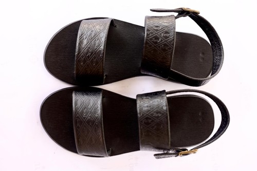 Handmade leather sandals - handmade,