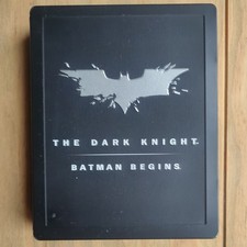 Limited Edition The Dark Knight & Batman Begins 5 Disc Blu-ray And DVD Steelbook