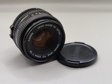 Canon FD 50mm F/1.8 SLR Camera