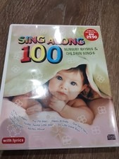 Sing Along 100 Nursery Rhymes And Children's Songs 4CDs In A box