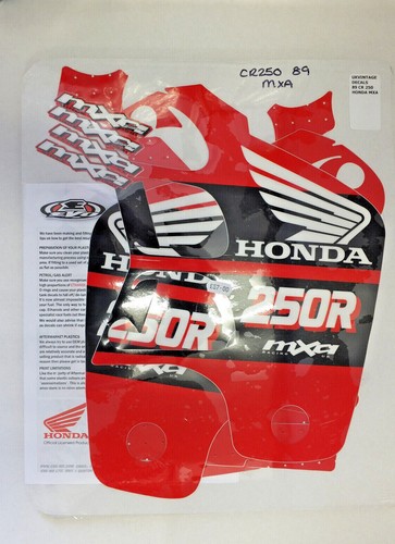 Honda 250 1988 - 1988-1989, rad