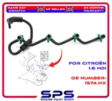 Fuel Leak Off Pipe For Citroen