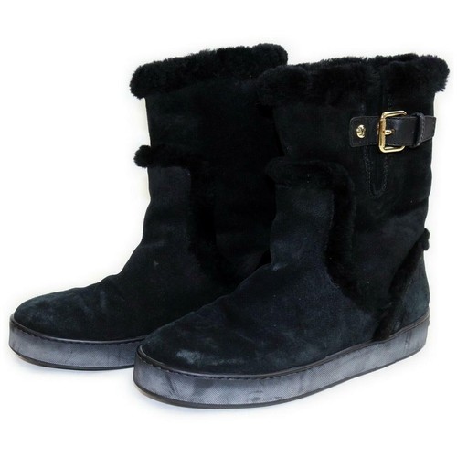 Louis vuitton black shearling - louis,
