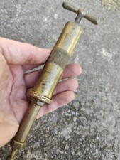 ENOTS Enot's No. 3177  VINTAGE BRASS GREASE GUN PUMP