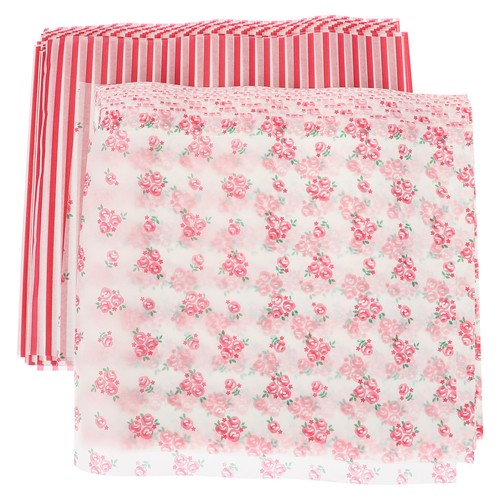 100 sheets printed - 100, greaseproof