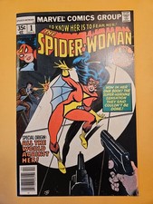 SPIDER-WOMAN  #1 Marvel 1978 Jessica Drew KEY First SOLO Title NICE!
