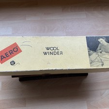 Vintage "AERO" Wool Winder. With Box.