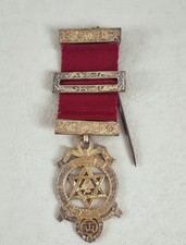 Sterling Silver Gilt Masonic