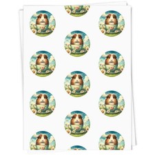 'Guinea Pig In Teacup' Gift Wrap / Wrapping Paper / Gift Tags (GI055006)