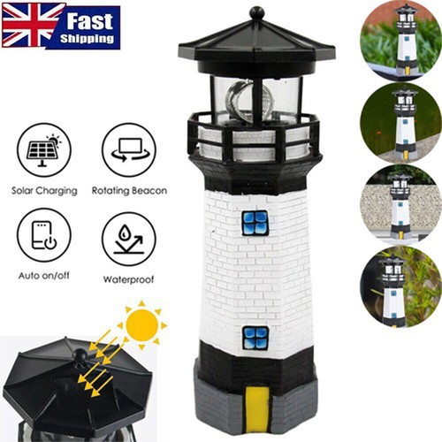 Solar powered lighthouse - solar,