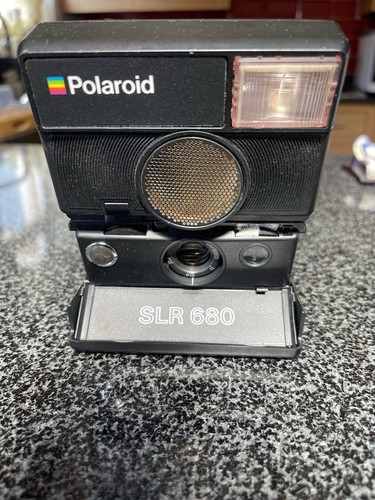 Vintage polaroid slr 680 - vintage,