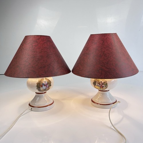 Antique pair porcelain - antique,