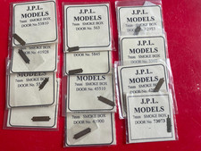 O GAUGE  LOCO SMOKE BOX DOOR NUMBER PLATE