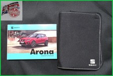 GENUINE SEAT ARONA 2017-2021 OWNERS MANUAL HANDBOOK WALLET PACK GOOD CONDITION