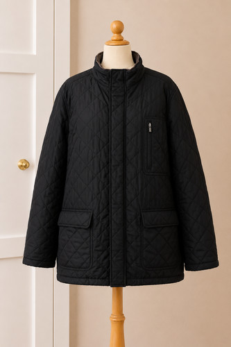 Mens black thomas nash quilted - nash,