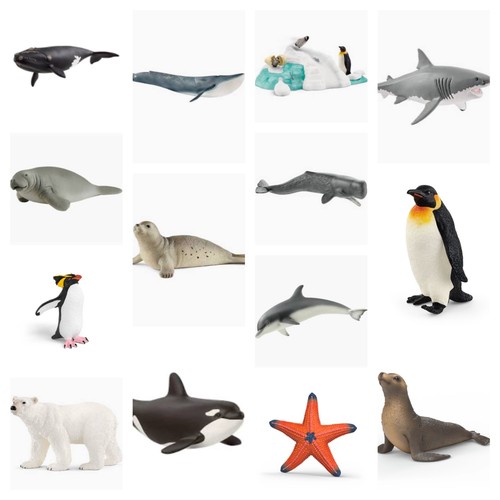 Schleich sea animals - sea,