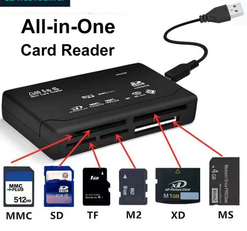 Memory card reader all one - memory,
