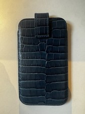 Smythson Phone Case Blue