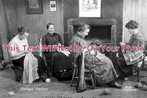 2492 shetland knitters - sc,