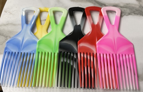 Afro curly hair comb - curly, african