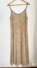 Kaleidoscope beige beaded full