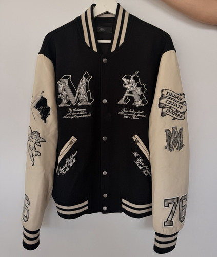Amiri angel graphic - angel, leather