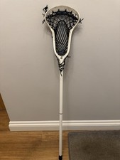 Dragonfly Epoch Women’s Lacrosse stick (White Head, Blue/Black Mesh)