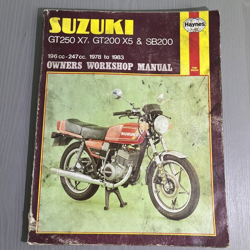 Suzuki gt250 gt200 - x7,, x5