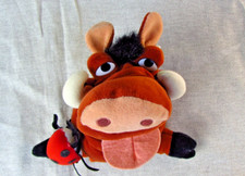 The Walt Disney Company Vintage Pumba With Ladybird Hand Puppet **