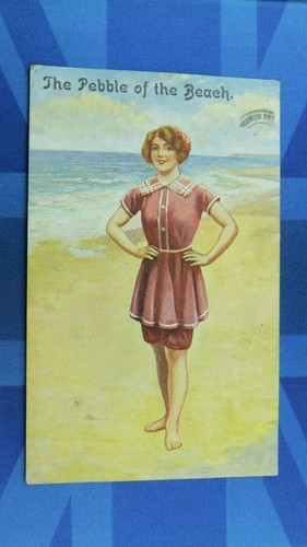 Saucy comic postcard - comic,